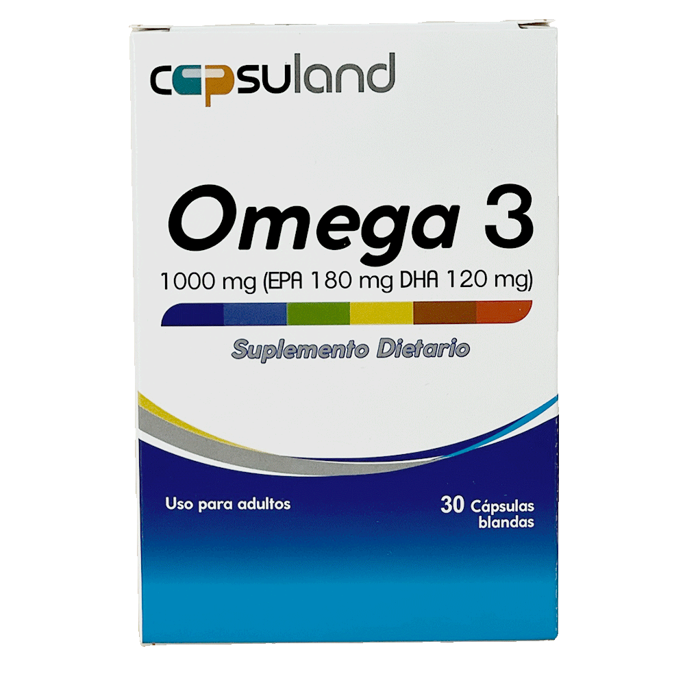 OMEGA 3 - Suplemento dietario certificado INVIMA